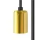 Cablu de alimentare 2.5 m Nowodvorski Cameleon Cable, E27, auriu-negru