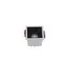 Spot fix LED Maytoni Alfa LED, 10W, 3000K, TRIAC, incastrat, filtru anti-glare, alb-negru