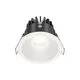 Spot fix LED Maytoni Zoom, 6W, 3000K, incastrat, anti-glare, alb