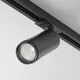 Proiector LED pe sina clasica Maytoni Focus Zoom, 12W, 3000K, TRIAC, negru