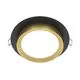 Spot fix Maytoni Hoop, 1xGX53, incastrat, rotund, auriu-negru