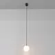 Pendul LED Maytoni Luna, 5W, 4000K, Ø 100, negru