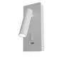 Aplica LED Maytoni Mirax, 6W, alb