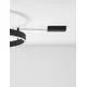 Plafoniera LED Nova Luce Motif, 50W, negru nisipiu, dimabil
