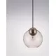 Pendul Nova Luce Midori, 1xE27, alama antica-roz