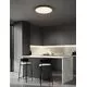 Plafoniera LED Nova Luce MR Jhon, 37W, alama antica-negru