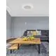 Plafoniera LED Nova Luce Willow, 40W, alb nisipiu