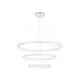 Pendul LED Nova Luce Empatia, 108W, alb nisipiu, triplu, dimabil