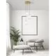 Pendul Nova Luce Chrysi, 3xE14, D48 cm, Hmax 120 cm, alama, alb