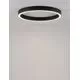 Plafoniera LED Nova Luce Sting, 50W, negru nisipiu, dimabil