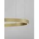Pendul LED Nova Luce Sting, 60W, bronz, dimabil
