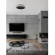 Plafoniera LED Nova Luce Willow, 40W, negru nisipiu