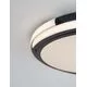 Plafoniera LED Nova Luce Odrey, 30W, negru nisipiu