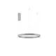 Pendul LED Nova Luce Elowen, 60W, 3000K,argintiu periat, dimabil