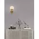 Aplica Nova Luce Monet, 1xE27, alama antica-alb