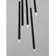 Pendul LED Nova Luce Dandia, 27W, rotund, negru