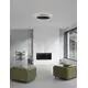 Plafoniera LED Nova Luce Willow, 60W, negru nisipiu