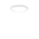 Plafoniera LED Ideal Lux Fly Slim, 18W, 3000K, negru