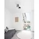 Plafoniera Nova Luce Bryson, 3xE27, alb-gri-negru