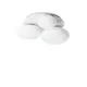 Plafoniera Ideal Lux Ninfea, 3xGX53, alb