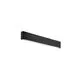Aplica LED Ideal Lux Delta, 19.5W, 4000K, negru