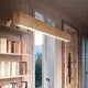 Pendul LED Ideal Lux Craft, 36W, lemn natur