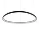 Pendul LED Ideal Lux Gemini, 80W, negru