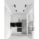 Plafoniera Nova Luce Orson, 2xGU10 max. 10W, L280 mm, H97 mm, negru, IP44
