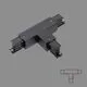 Element de conectare intermediar "T" pentru sina clasica ACB Track 3-Phase, L 2, negru