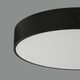 Plafoniera LED ACB Isia Pro, 50W, 3000K, negru, dimabil Dali/Push