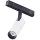 Proiector LED pe sina magnetica AZzardo Nikki, 7W, 3000K, alb-negru