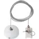 Element de suspendare pentru sina 1.5ml Azzardo Track 3-Line, alb