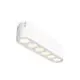 Proiector LED pe sina magnetica slim Maytoni Points, 6W, 3000K, alb