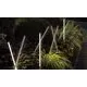 Stalp mediu LED AZzardo Fredo, negru, 12W, 4000K, IP54