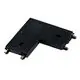 Element de conectare pentru sina magnetica AZzardo Gamma Track Magnetic, forma L, negru