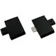 Element de conectare liniar pentru sina magnetica AZzardo Neo Track Magnetic, negru