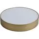 Plafoniera moderna LED AZzardo Monza S CCT, 30W, sampanie, dimabil, telecomanda