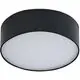 Plafoniera moderna LED AZzardo Monza R CCT, 20W, negru, dimabil, telecomanda