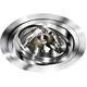 Spot mobil incastrat AZzardo Stan, 1xGU10 tip ES111, crom, rotund, IP20