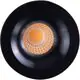 Spot fix LED incastrat AZzardo Oka AL, 3W, 4000K, negru, IP20
