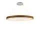 Pendul LED Mantra Niseko II, 50W, lemn, telecomanda-Smart control App