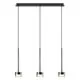 Pendul Mantra Tonic, 3xGX53, bronz-negru
