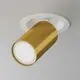 Spot mobil Maytoni Focus S, 1xGU10, incastrat, alb-auriu