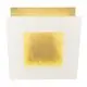Aplica LED Mantra Dalia, 40W, alb-auriu