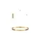 Pendul LED Nova Luce Motif, 50W, alama, dimabil, telecomanda