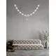 Pendul LED Nova Luce Brillante, 49W, crom-transparent, dimabil