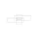 Plafoniera LED Nova Luce Clea, 58W, alb, dimabil, telecomanda