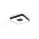 Plafoniera LED Mantra Coin, 80W, alb-negru, telecomanda-Smart control App