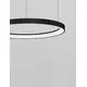 Pendul LED Nova Luce Pertino, 38W, 2700K, negru, dimabil