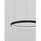 Pendul LED Nova Luce Pertino, 48W, 2700K, negru, dimabil